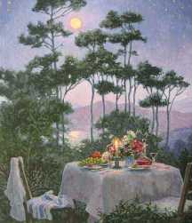 Moonlight Through the Pines